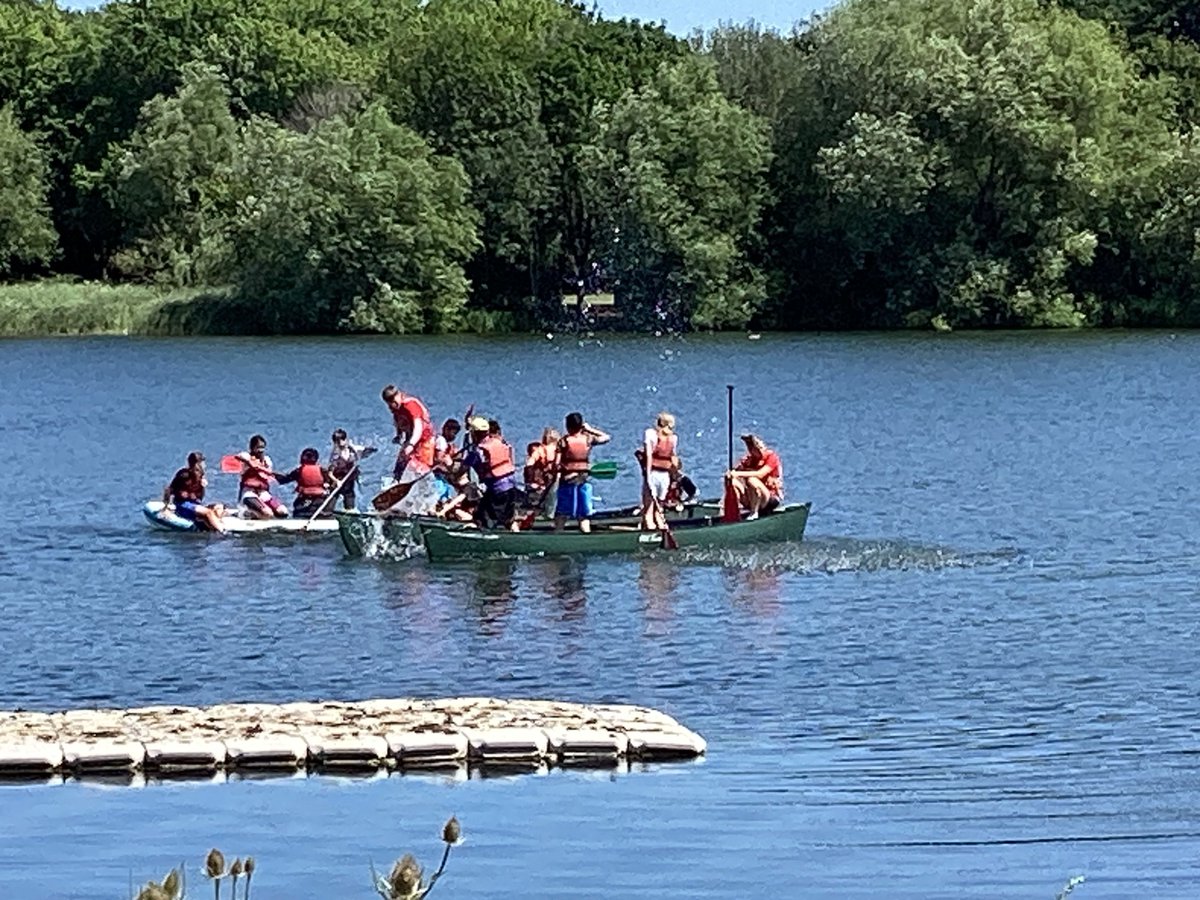 KHPschool's tweet photo. An unforgettable adventure for Year 6! ⛺️

Over Thursday and Friday, Y6 went on their first-ever residential trip to the Caldecotte Xperience! They tried their hand at exciting activities like canoeing, stand-up paddleboarding, and the sky-high Postman’s Walk. 🧗‍♂️ https://t.co/MXnhptQMXe