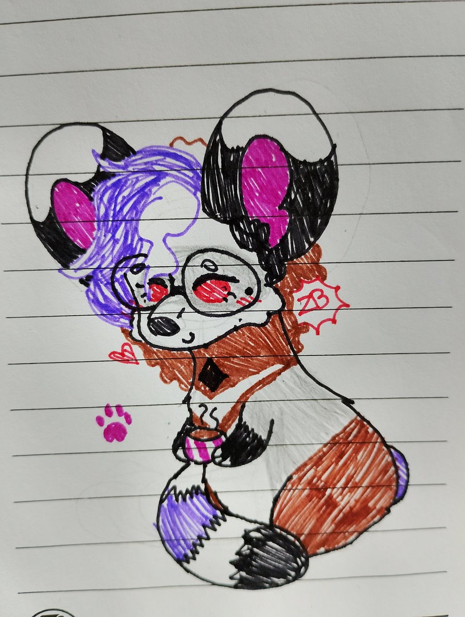 zhartick_takeda's tweet photo. Desenhos do dia :3
#sktech #oc #art #furry
Decidi dar uma melhorada no design da minha fursona Zulana Beltrana, o que acham? A ideia é ela ser uma híbrida de chinchilla e arminho. https://t.co/EzrpMMEwTW