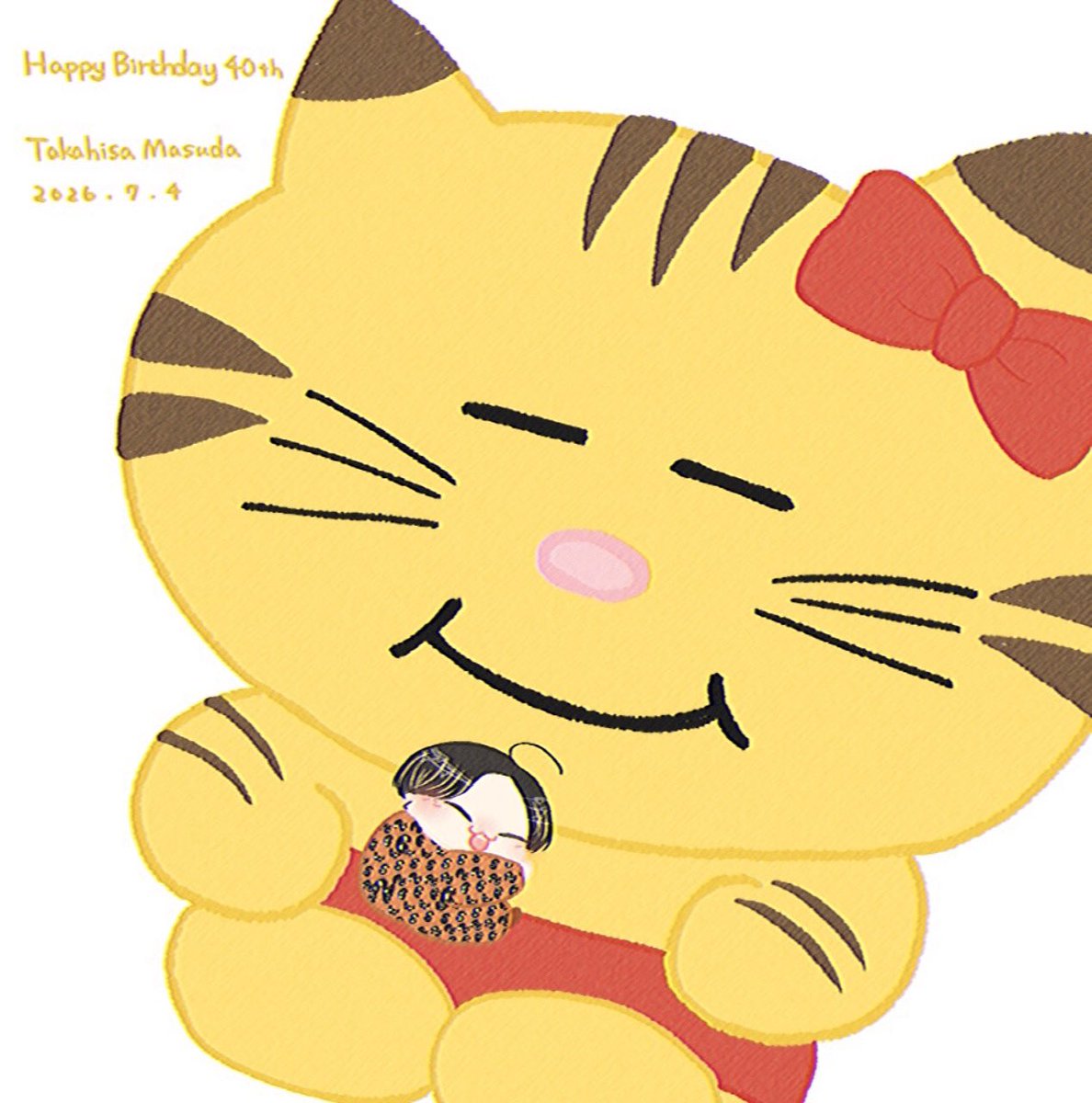 llloixiolll's tweet photo. ⋆⸜   ᴴᴾᴮ  ⸝⋆
🥟🐱🎀

#増田貴久誕生祭2026 
#1年に一度の魔法特別な日 https://t.co/hESUbtY9Hx