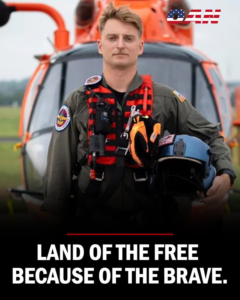 OANN's tweet photo. LAND OF THE FREE, BECAUSE OF THE BRAVE 🇺🇸 https://t.co/H34i7qqN18