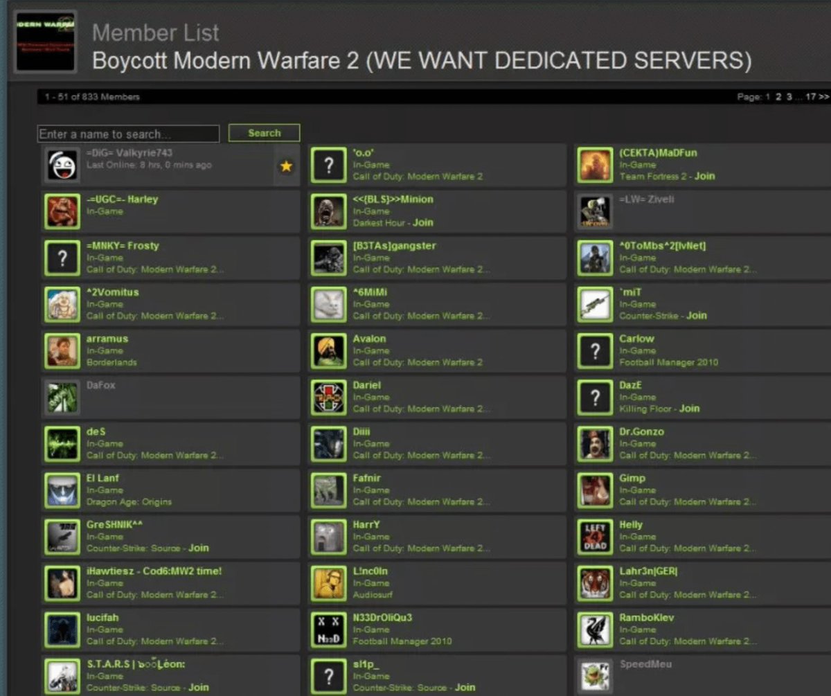 noodson's tweet photo. @Pirat_Nation Hopefully it goes better than the MW2 dedicated server protest. https://t.co/1h8Ncd4WgM