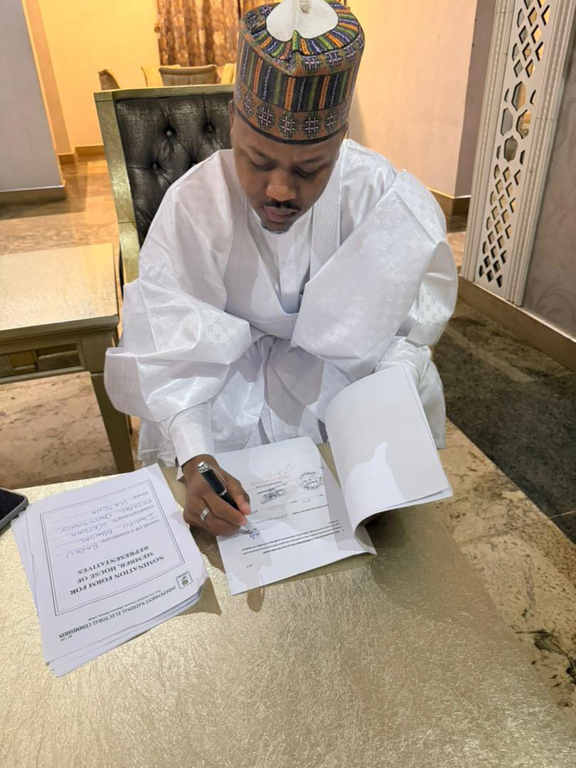 Abbamangal_'s tweet photo. I’ve just submitted my INEC nomination and affidavit forms to contest for the House of Representatives, Katsina Central Federal Constituency. 

May Allah grant us a successful, peaceful, and credible process. New Katsina Central, Insha’Allah. https://t.co/T5RZ8cWczf