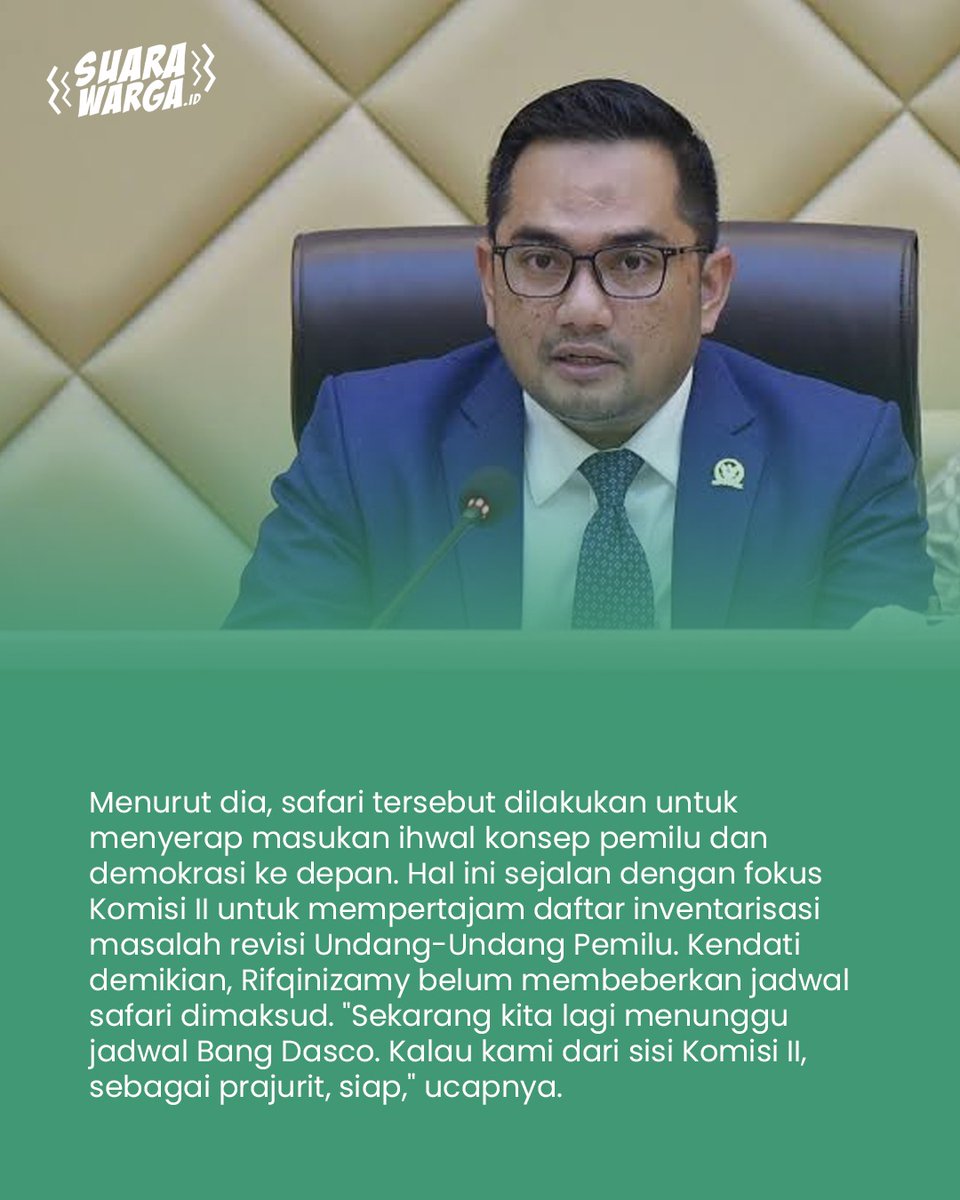 brunommip's tweet photo. Komisi II DPR bakal Safari ke ormas keagamaan serap soal masukkan soal RUU pemilu

Aldi Taher https://t.co/2bYuJT1R0K