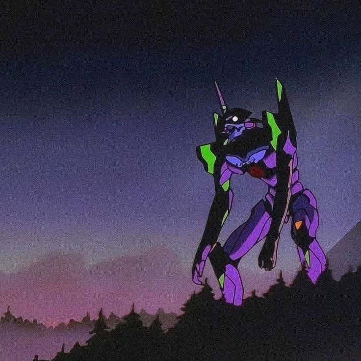 90sPiictures's tweet photo. That purple and neon green armor is still the best EVA coloriconic 🧪👾 https://t.co/xl4nHtkqgf