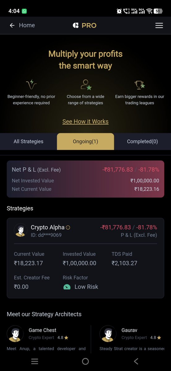 mr_gresh's tweet photo. @CoinSwitch Update: 3rd July, 2026. 

🤦 Marketing gimmicks ke hatthe chad gaya portfolio 

#Crypto #Progress #coinswitch #CoinSwitch #sSmartInvest https://t.co/a04UNQkjxS