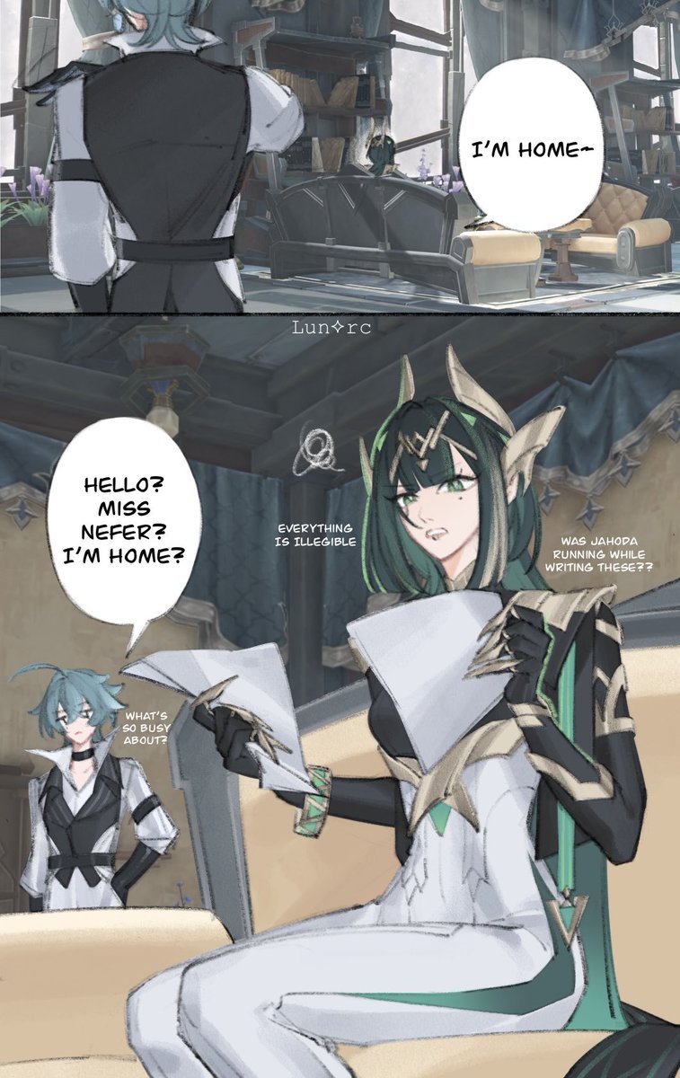 Lun4rc's tweet photo. #Lofer
Bunny pounce(?)
Also big sis Neffy alternate clothes is back wohoo!🥳 https://t.co/p9HregqwSw