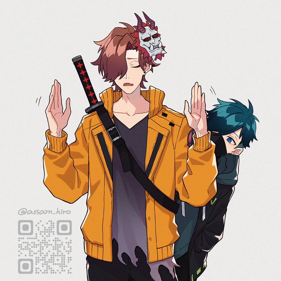 「みえない」|中村 ヒロのイラスト