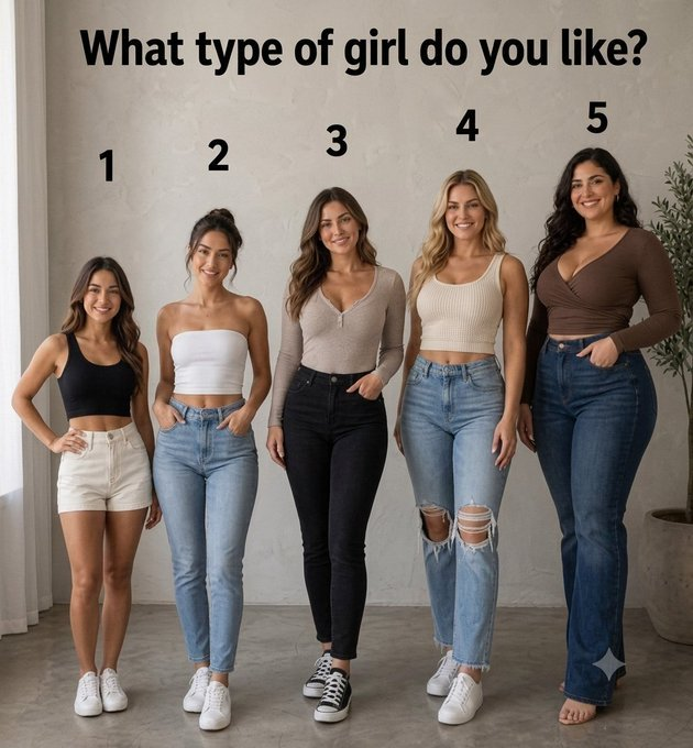 SunnySunRayPLUS's tweet photo. what type of girls do you like...? https://t.co/1jB9Kqy8qV