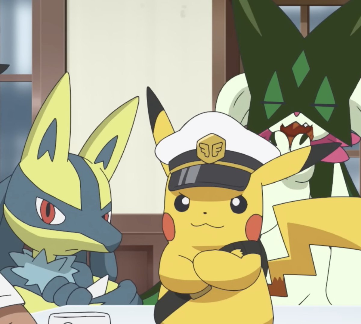 1230987De's tweet photo. #アニポケ
今回のルカリオ⭐️
シローさん登場回！メガタイレツとのバトルは必見ですっ！ https://t.co/OsK1LmmG15