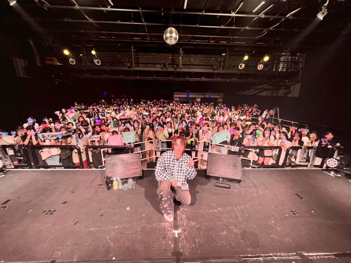 Taisei_F_Staff's tweet photo. 福本大晴 全国Album Tour 2026「angel wing」
📌7月3日(金) 新潟LOTS

お越しいただいたみなさん、ありがとうございました！

明日は金沢公演にてお待ちしております！

チケット一般発売中🎫
https://t.co/O9GysCjL5I
※予定枚数に達し次第、受付終了となります

#福本大晴 #angelwing https://t.co/SWwv5FkqhC