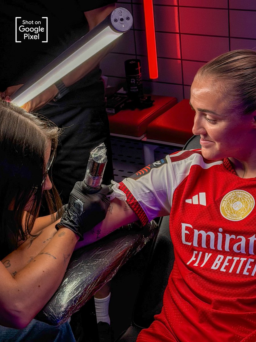 ArsenalWFC's tweet photo. Our new number 4 ❤️ 

Shot on Google Pixel 🤳 https://t.co/jdpJWKakdq