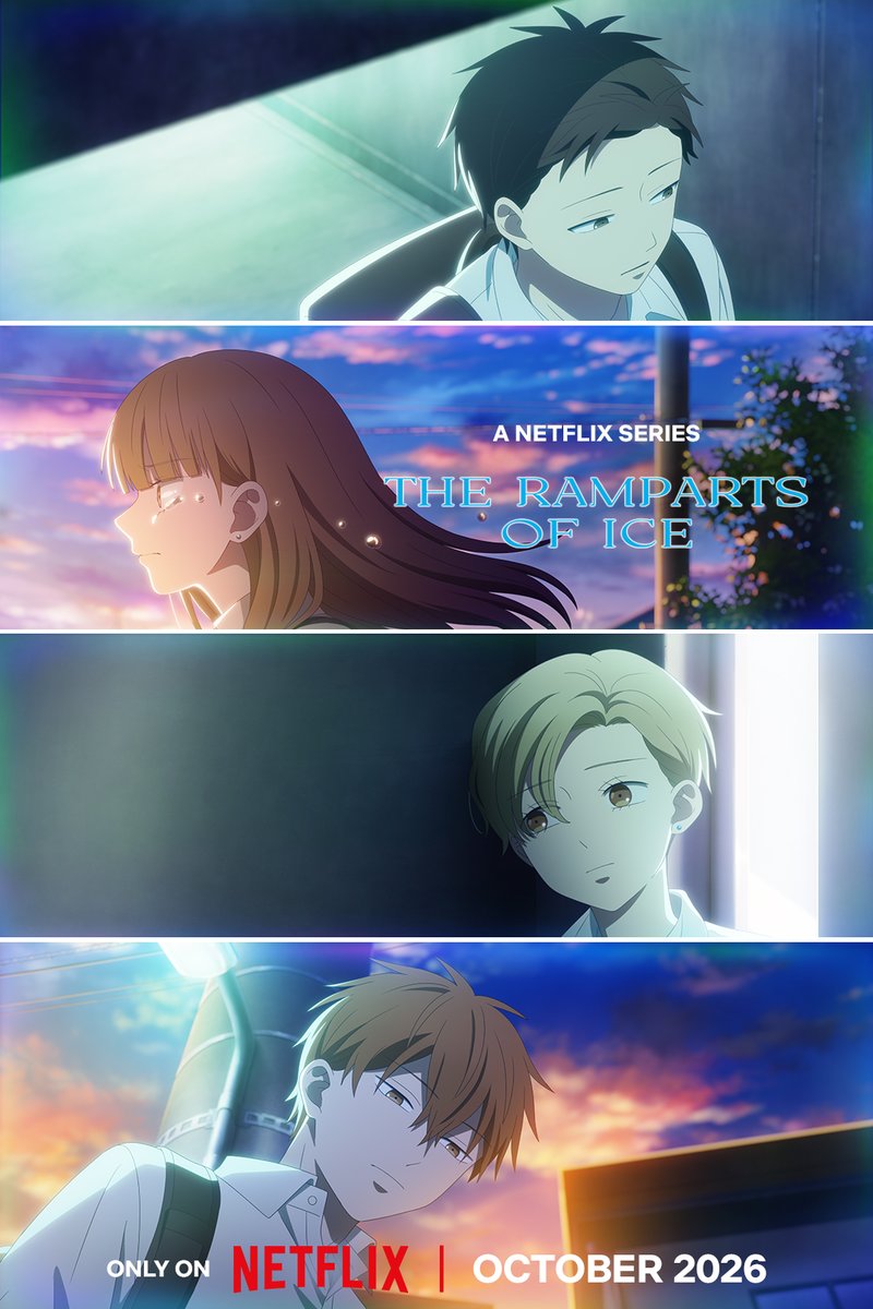 NetflixAnime's tweet photo. As feelings deepen beyond friendship, the next chapter begins.

The Ramparts of Ice Season 2 will premiere exclusively on Netflix this October! ❄ https://t.co/yBFVXHU52F