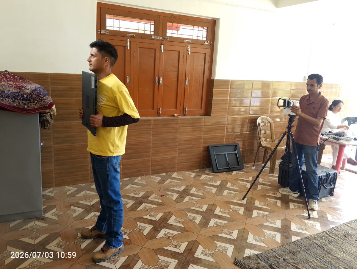 dtohpmnd's tweet photo. Ayushman Arogya Shivir held at High Risk Village Ropa Padhar ,Bhatwad under AAM Gharoun  Health Block Padhar Distt Mandi HP on dated 03-07-2026. Total number of X-Ray done 86. 
#TBMuktBharat 
#TBMuktHimachal https://t.co/EcefqtIBTA