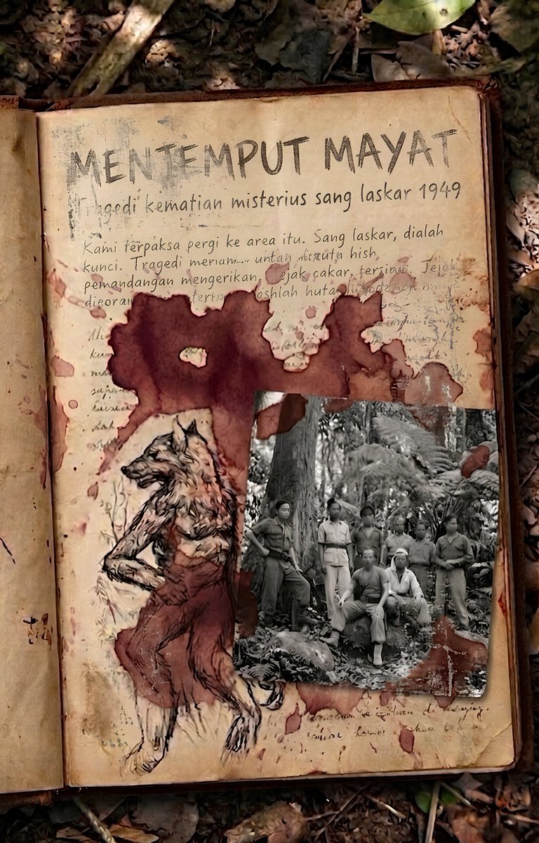 tanyademit's tweet photo. Cerita horor ini sudah di update ya.

Cerita ini bersetting 1949, dimana laskar perjuang harus kembali ke Jawa Barat setelah hijrah ke Yogyakarta. 

Sebuah kelompok kecil memutuskan untuk berpisah, menyusuri pegunungan selatan agar menghindari Belanda.

Namun, bukan Belanda ditemukan, malah sesuatu yang misterius sehingga mereka harus bertahan hidup disana

kamu bisa baca duluan disini ya, gratis

https://t.co/LnEXGNBNow