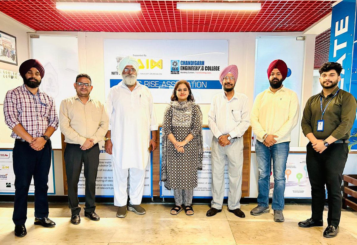 AcicRise's tweet photo. We were pleased to engage in a meaningful Pre-Incubation Dialogue with Mr. Gurwant Singh, Grassroots Innovator and  Founder of B.G. Innovatech (OPC) Pvt. Ltd., and Mr. Davinder Singh, Founder of T.N. Foundry, to explore innovative technologies, sustainable product development. https://t.co/eoaX5C4QgI