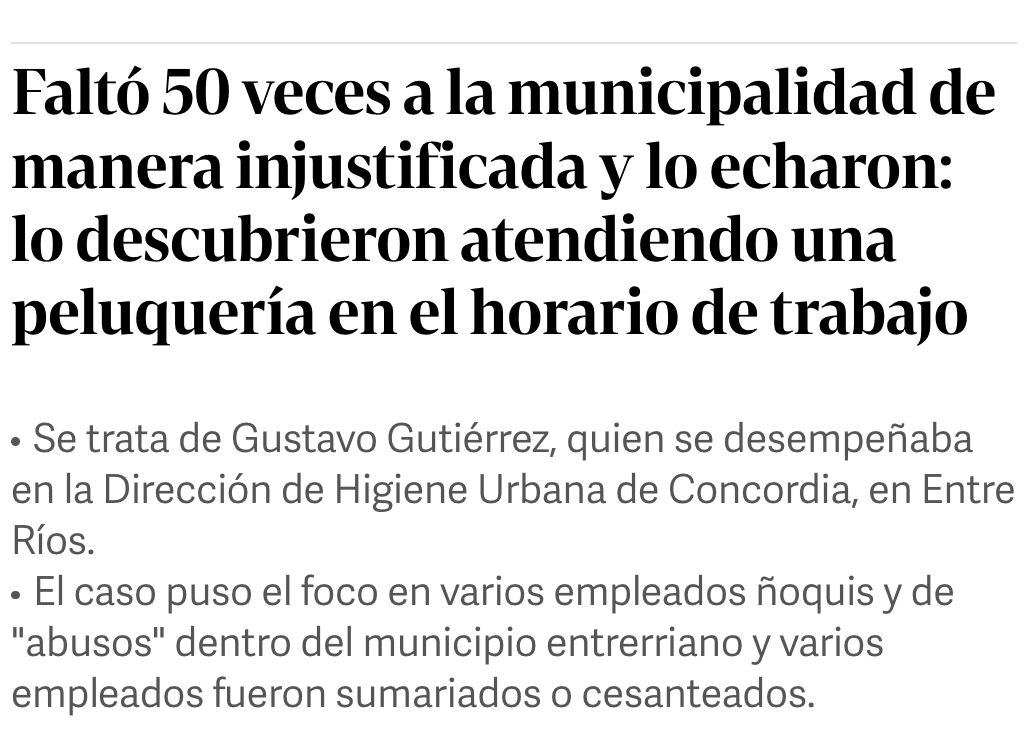 PregoneroL's tweet photo. ¿Por qué Argentina es cara en dólares?
¿Por qué Argentina tiene tantos impuestos?
¿Por qué Argentina vota socialismo?
¿Por qué tu sueldo no alcanza?

Acá te dejo la respuesta, multiplicá este caso por millones. https://t.co/DfZbd6aOc4