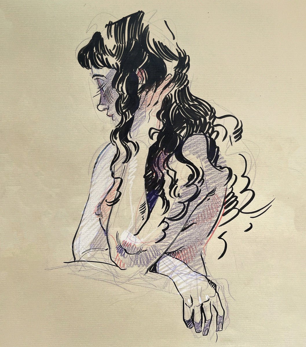 marta_babu's tweet photo. Some life drawing 🌙 https://t.co/pvAZRHD1H7