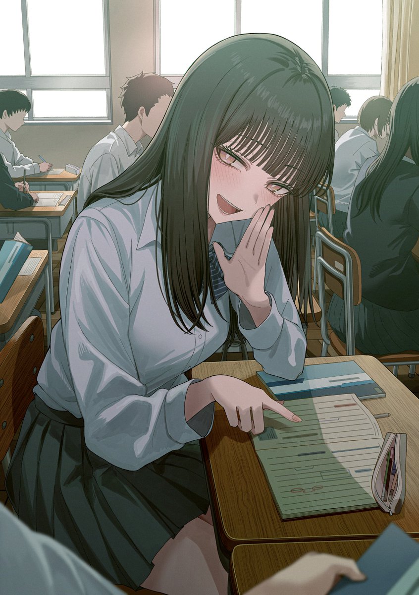 miyabnn's tweet photo. 「教科書見せて」 https://t.co/gEYDnmBmQg