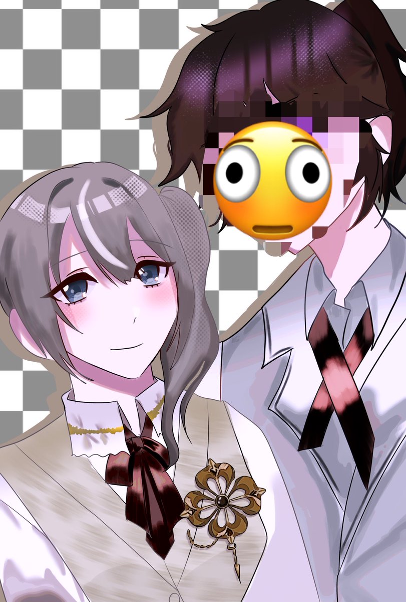 em_suw's tweet photo. TikTokでの夢絵、無償依頼でした。素敵なコテキャ様お借りしまし���♩ 
#夢絵  #夢絵依頼  #無償依頼 https://t.co/p3FZLSNYwV