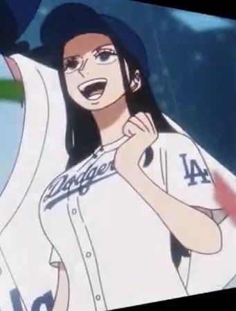 baldshines's tweet photo. @pewpiece Robin in a dodgers jersey. 🙇‍♂️ https://t.co/s3BPbRQxFn