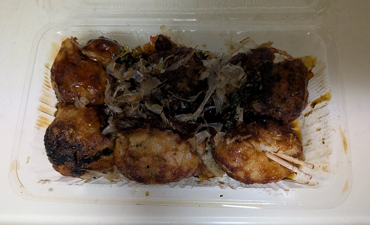 tantanian's tweet photo. たこ焼き🐙 https://t.co/7I352aIa8C