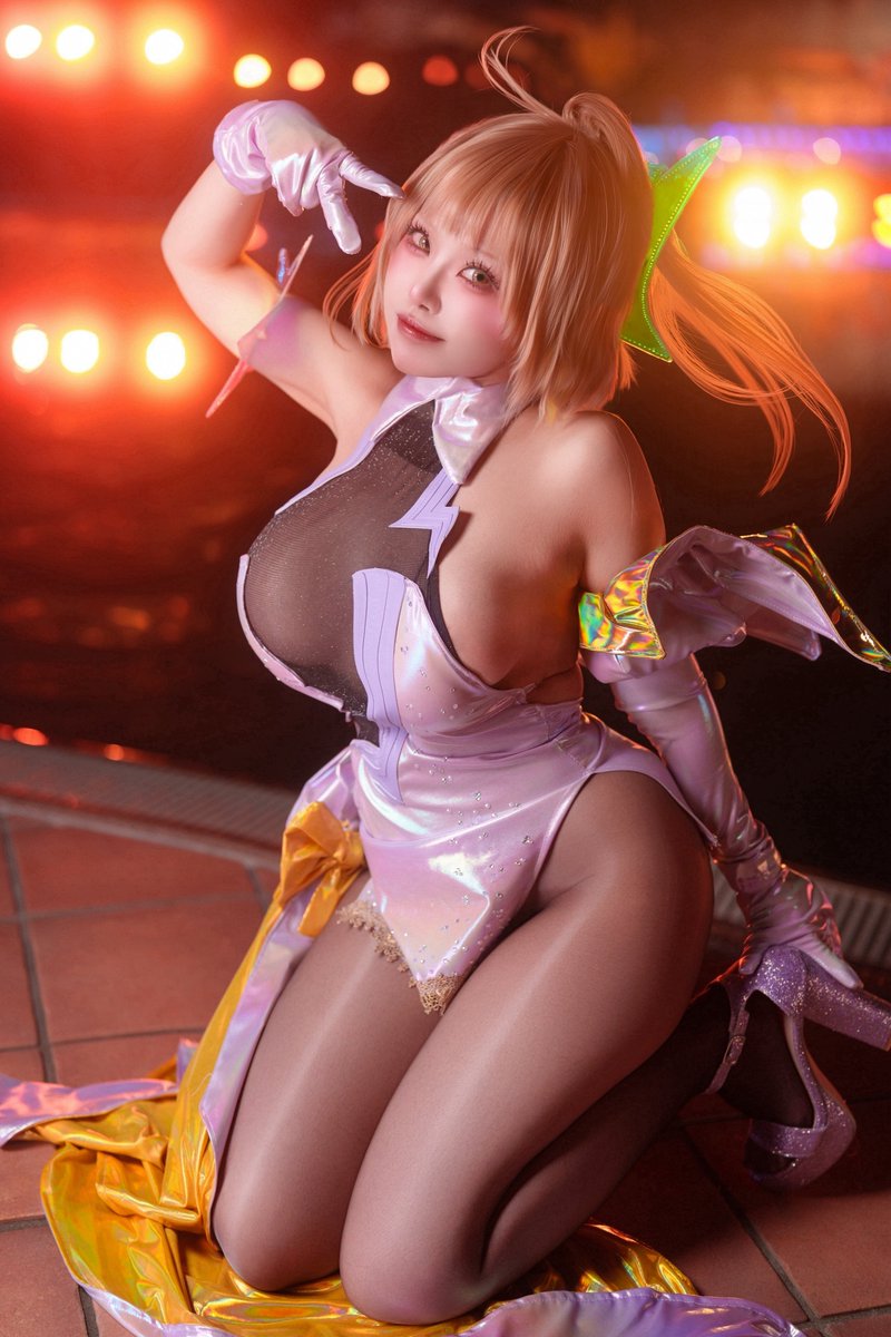 sayaaaa_owo's tweet photo. [cosplay]

.

勝利の女神:NIKKE   /  アニス：スター
　🌟🌟スターライト🌟

 #ラグコス2026 #NIKKEcosplay https://t.co/G1EpfTZ5Xy