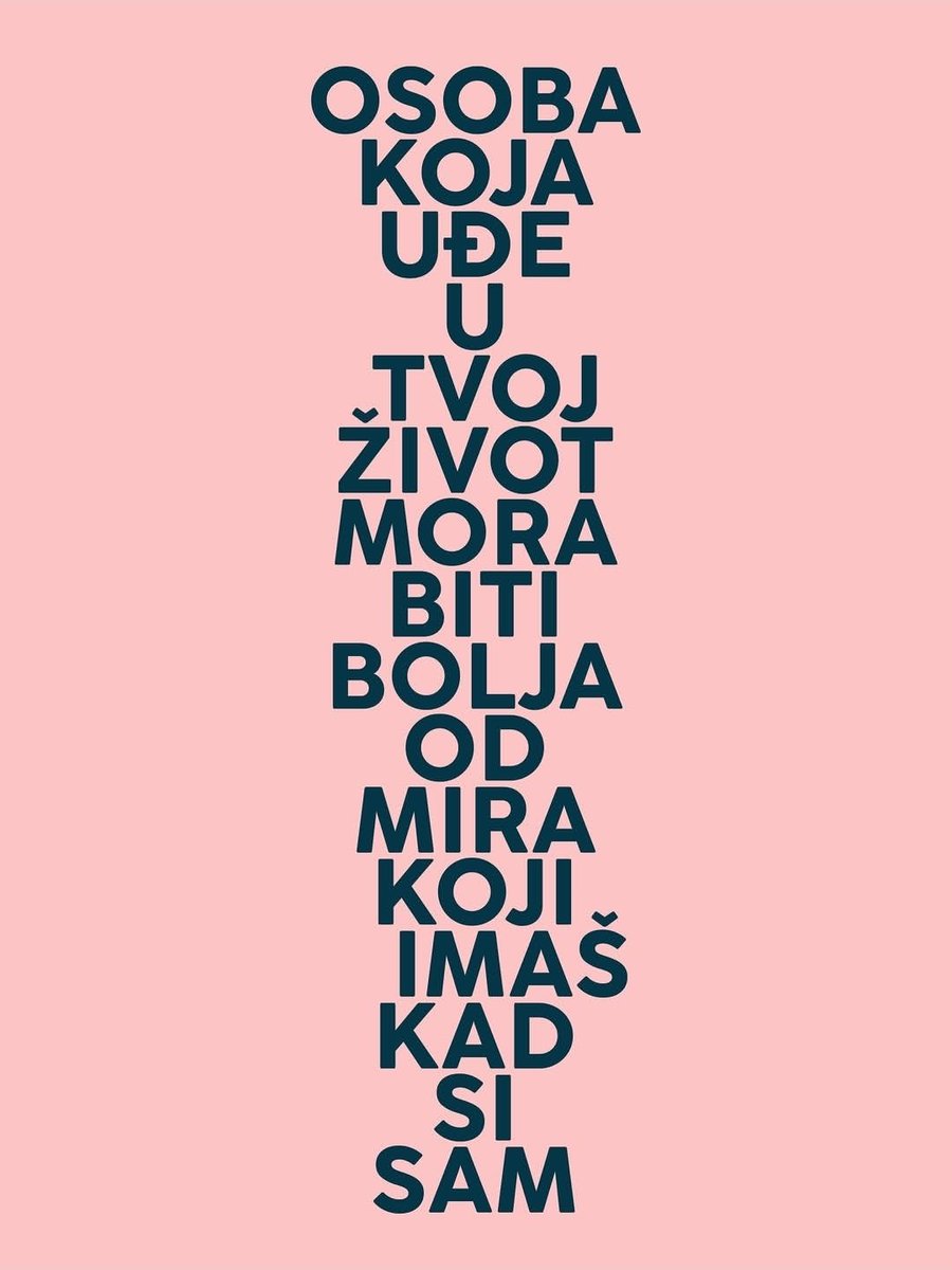 Jezicaraa's tweet photo. evo vam odgovor na pitanje zasto sam single: https://t.co/A1GzT3Fg64