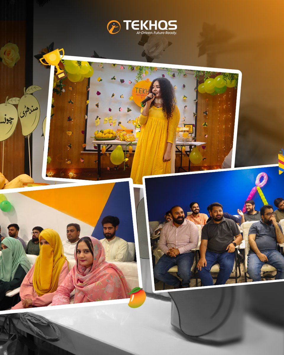 TekHeadquarters's tweet photo. A fun-filled day made sweeter with laughter, team spirit, and the king of fruits! 🥭
Mango Day at TEKHQS brought everyone together to celebrate the season with fresh flavors, good vibes, and golden moments worth remembering.
#MangoDay #TEKHQS #TeamCulture #FunAtWork https://t.co/JEkyCbH1bz