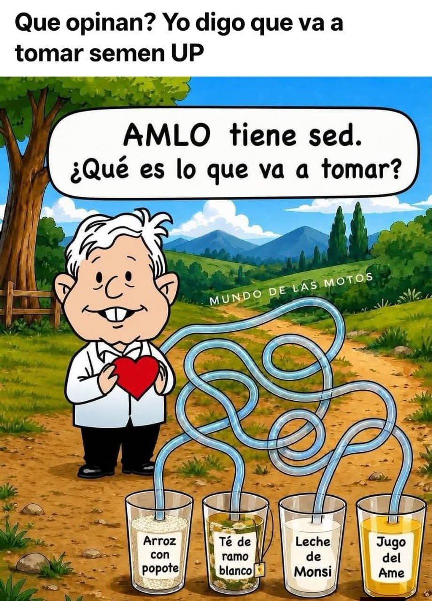 AlexLoro67's tweet photo. @JorgeAl22424748 @callodehacha @RicardoBSalinas Pvto chairo cara de cvlo de AMLOCA, tu si paras todas las que tienes cerca. https://t.co/DwBaFlmpiN