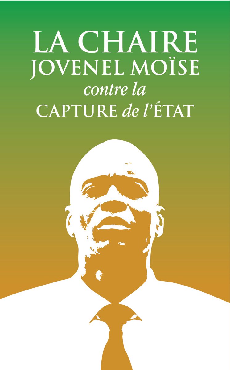 claudejoseph03's tweet photo. C’est avec une profonde conviction et un grand sens des responsabilités que je vous annonce le lancement officiel de la Chaire Jovenel Moïse contre la Capture de l’État, le 7 juillet 2026. https://t.co/9Jdixg63R3
