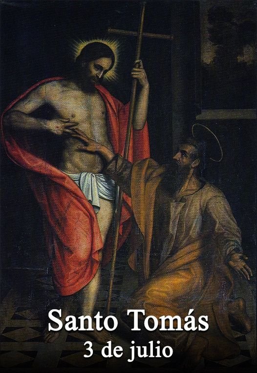 Nuri288786's tweet photo. ✝️ Santo Tomás fue uno de los doce apóstoles originales de Cristo. Se le sostiene como ejemplo de fe en nuestro Señor a pesar de su búsqueda de certezas y de las dudas que tenía. https://t.co/NgSh67Qv9C