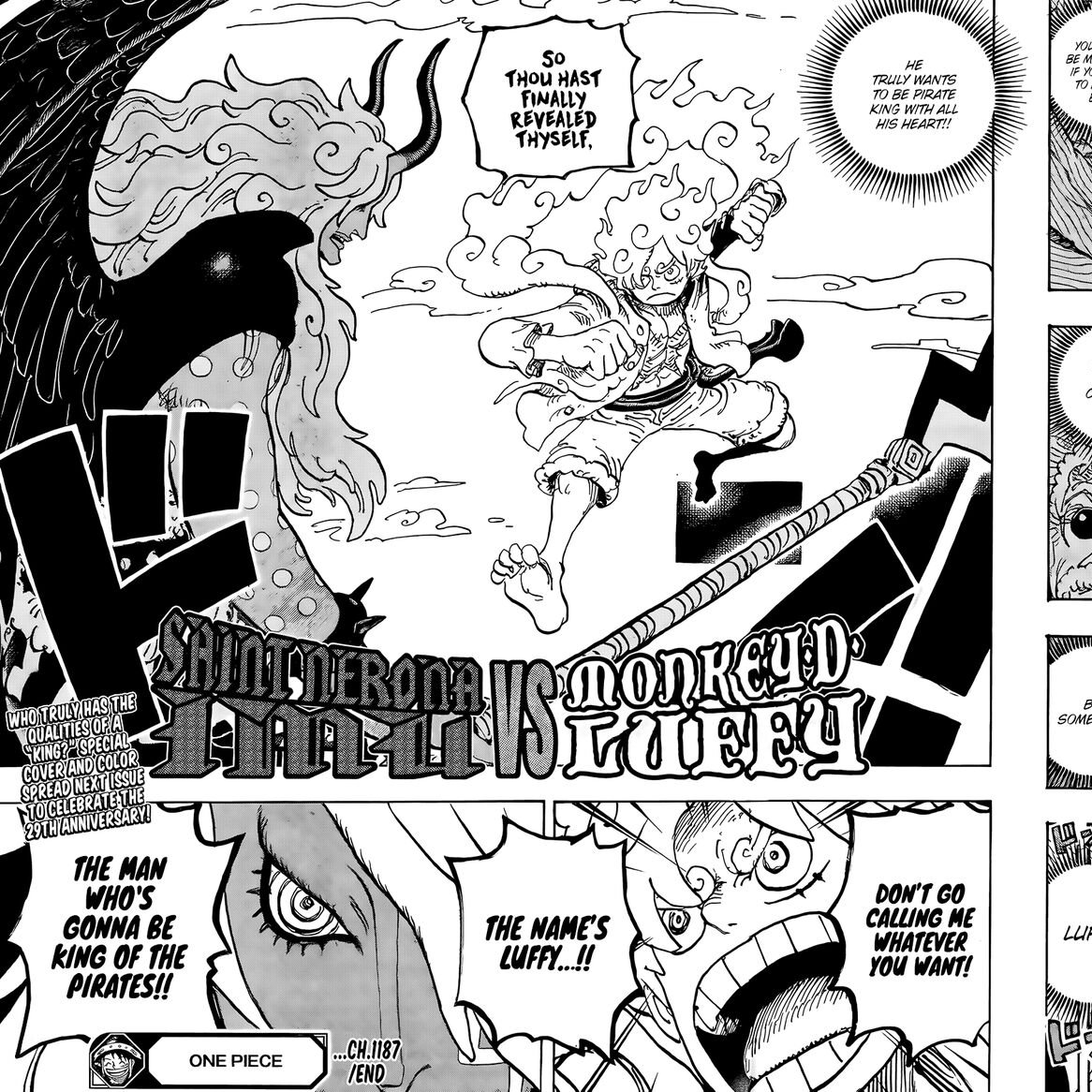 Khaluffy's tweet photo. #ONEPIECE1187

The world sees a legend. 

He still sees himself as just Luffy. https://t.co/OiF0V58F2Q