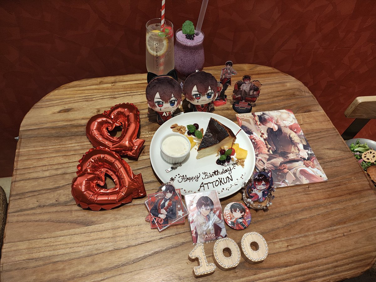 AtTokun_snow's tweet photo. - ̗̀ 🎁𝐇𝐚𝐩𝐩𝐲 𝐁𝐢𝐫𝐭𝐡𝐝𝐚𝐲 あっとくん🎂  ̖́-
誕生日おめでとうございます🎂🎉
今年も一緒にお祝いできて幸せです❤
ずーっとそばにいます✨
ステキな1年になりますように🥂🥰
 #あっとくん
  #あっとくん生誕祭2026 https://t.co/GpFgLlAwF0