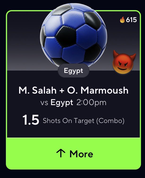 TheMafiaPicks's tweet photo. ⚽World Cup POTD⚽️

M.Salah + O.Marmoush “O” 1.5 SOT

All that matters is if marmoush is going start👀

#WorldCup #Gambling𝕏 #Soccer https://t.co/wofuI4SxFW