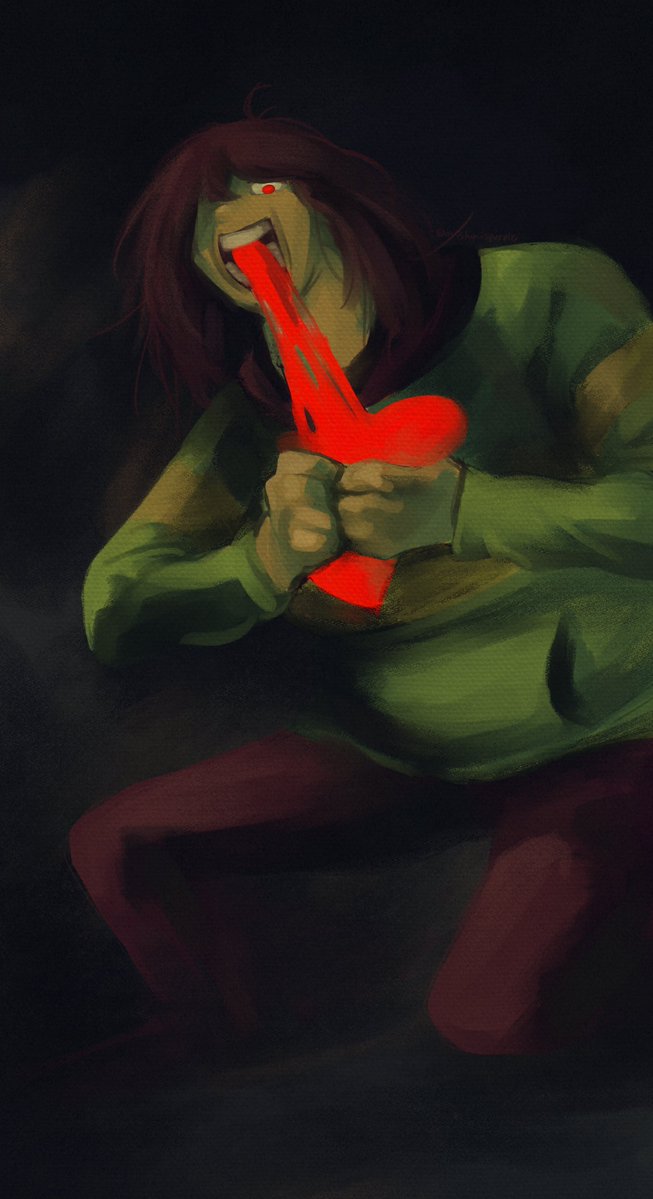 austynispurple's tweet photo. kris devouring their soul #deltarunefanart (reposting cuz blehhh) https://t.co/XHWqeiGA0I