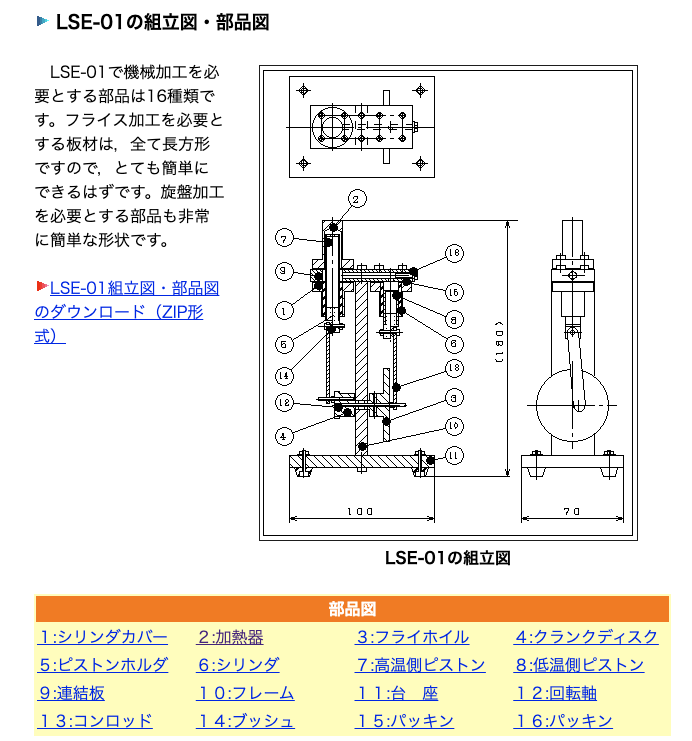 sibucho_labo's tweet photo. 工業高校時代に作った型のスターリングエンジン、見つけたー‼️めちゃくちゃ懐かしい・・・ってか、図面公開されているんだ😳先生のオリジナル設計だと思ってた、型名もあるのね「LSE-01」⚙️

これはいいサイトを見つけた、他にも面白そうなものが沢山👀機械設計の宝箱やぁ🪎

https://t.co/zhyzWNjtHh https://t.co/Cp20Jglnhc