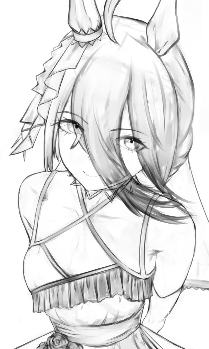 ortheezze's tweet photo. #このタグを見た人はラフ画とその完成絵を見せる https://t.co/L8sVewf4Vd
