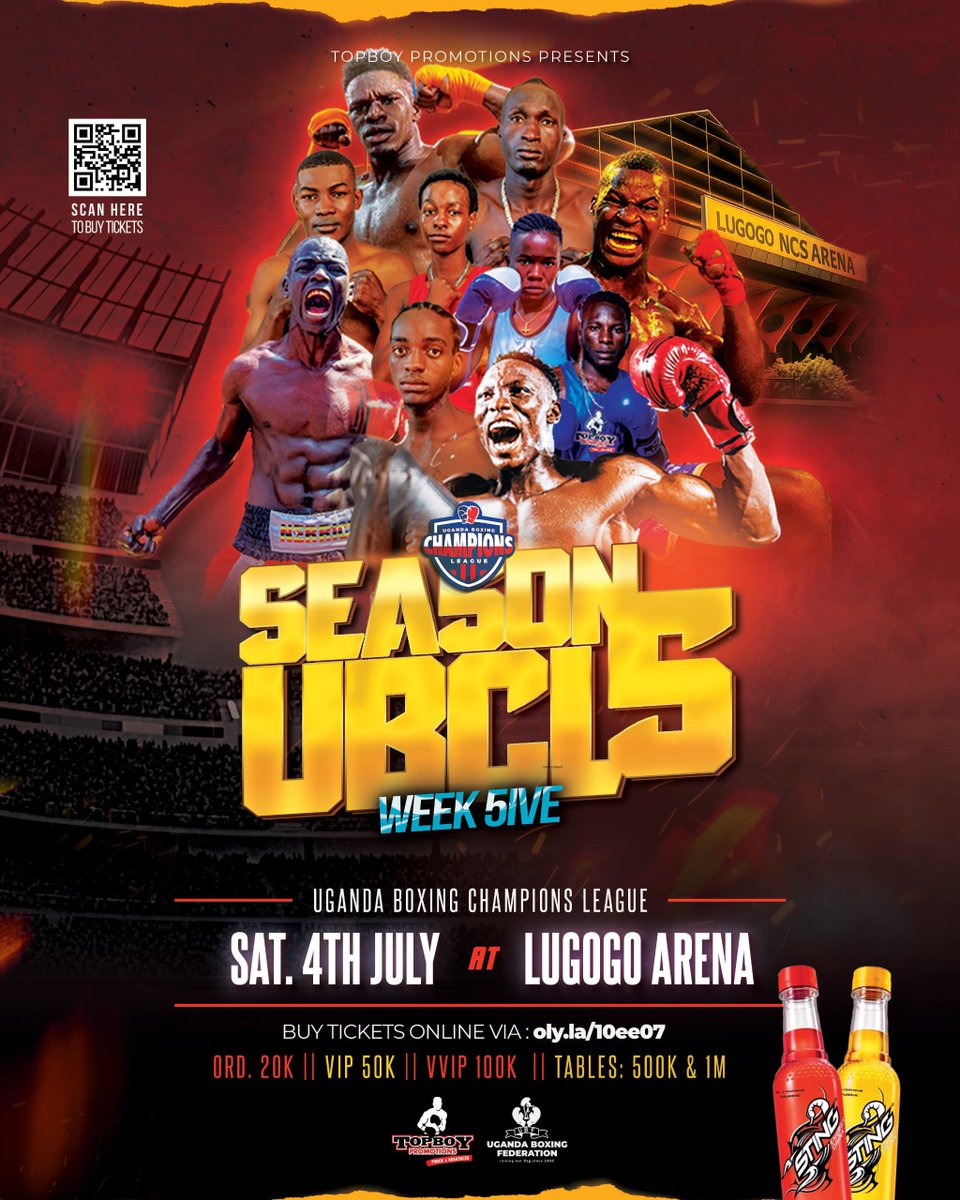 Uganda Boxing Champions League tweet media