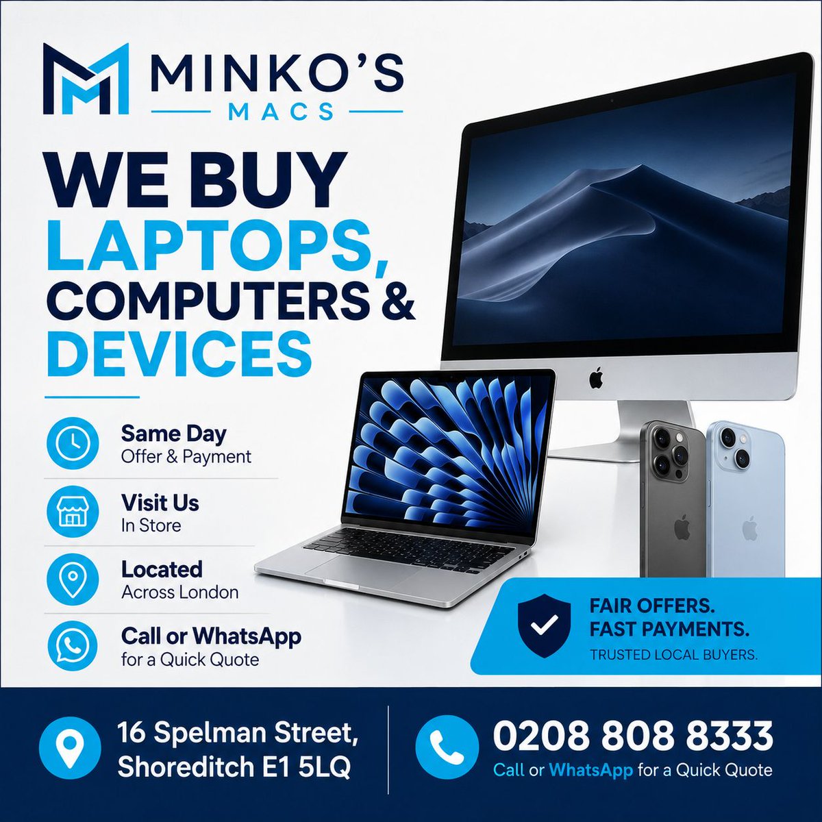 MinkosMacs's tweet photo. Minko's Macs Shoreditch
#minkosmacs #apple #imac #shoreditch #mac #apple #appletech #appleimac #production #computerrepair #londontech #london #macintosh #macrepairs https://t.co/aLOpLg1eL4