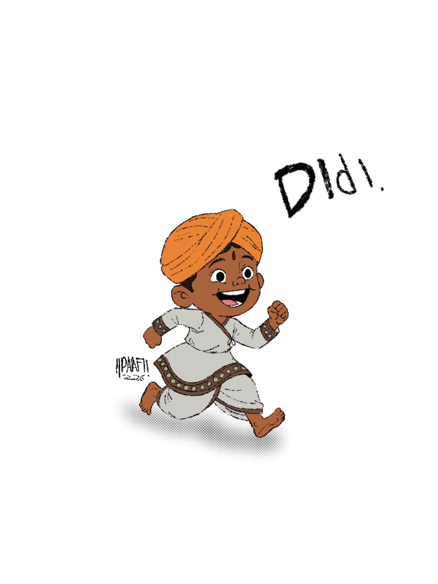 rajithegame's tweet photo. Another lovely Raji-inspired fan art by paaf_art - featuring a very cute Darsh looking for his didi 🙋‍♂️

#rajithegame #RajiAnAncientEpic #fanartfriday https://t.co/vksxu3DS8m