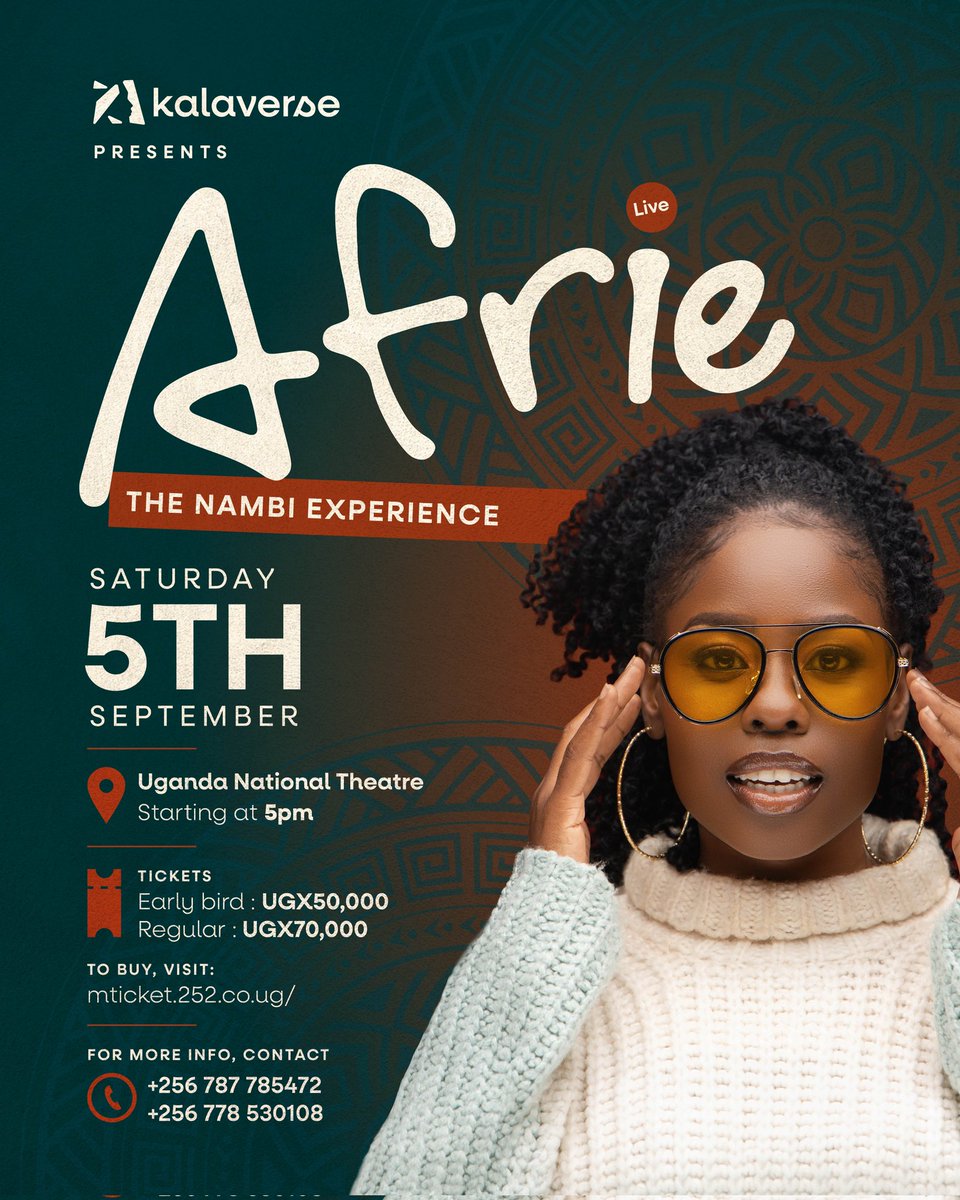 afriecangal's tweet photo. 5th September anyone?✨️

Link in my bio for tickets to #AfrieLive https://t.co/f2HdpGgJsi