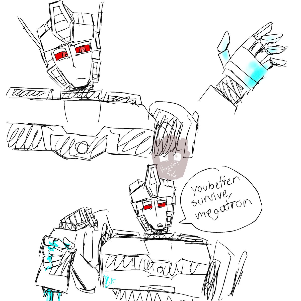 HazzelFolz's tweet photo. Transformers one Shattered glass Au, Optimus prime in the first battle lol
#transformersone #shatteredglass #Optimusprime https://t.co/KuvUTlap7v