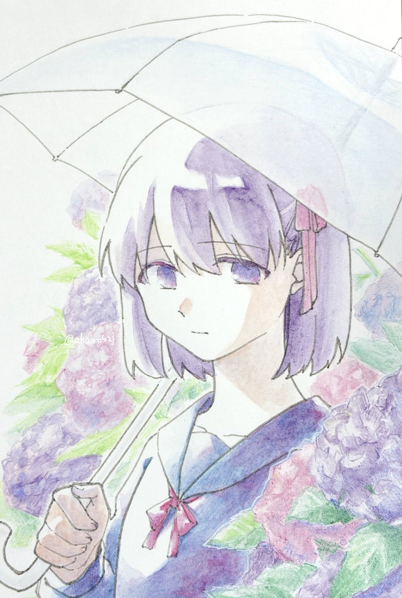 akairo421's tweet photo. 紫陽花 https://t.co/fn2XRB8GKt