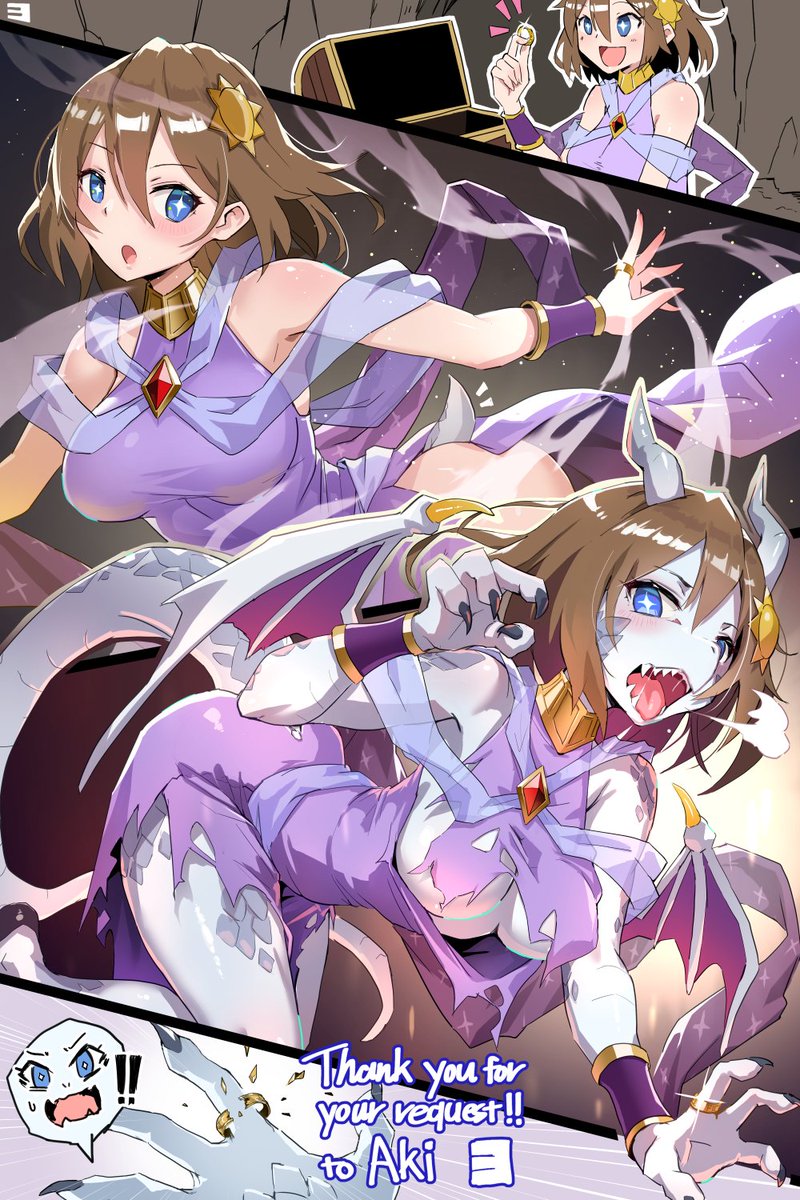 jobalchan's tweet photo. 【Skeb】竜化の指輪🐉 https://t.co/95XmEh0xOl