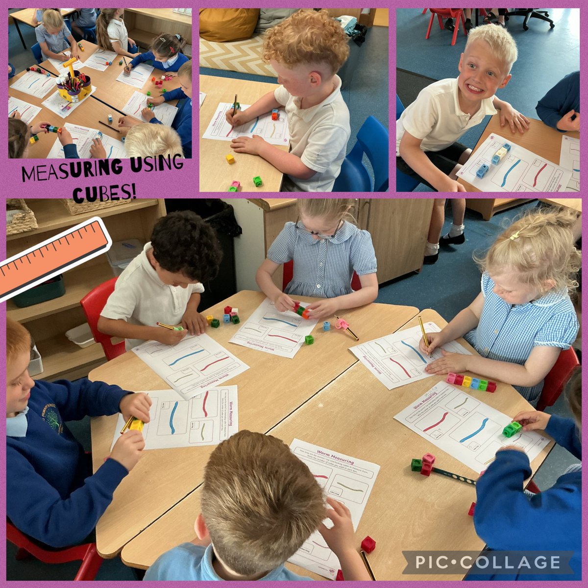 FairfieldP39708's tweet photo. Reception children have been learning how to measure different objects.
They have decided if objects are longer, shorter, taller, and smaller. https://t.co/08zvcxB98D