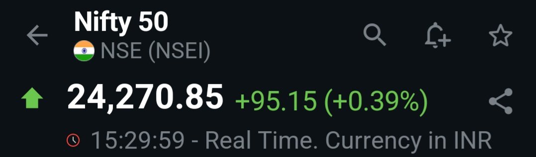 MoneyMystery's tweet photo. 24,460+ is the ultimate resistance for #Nifty.

A few decisive closes above it, and the extended bull market is back in full force.

#LevelMatters https://t.co/xhlLLTa7Hb