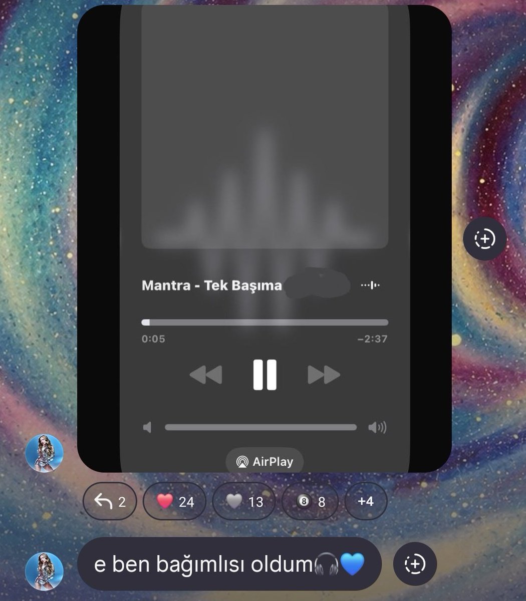 choicelate's tweet photo. MANTRA Şeyma Instagram Topluluğunda grubunun 'Tek Başıma' şarkısına bağımlı olduğunu paylaştı.

Ayrıca şarkıda galiba feat yazıyor orayı kapatmış. Bu MANTRA işbirliği Sinan AKÇIL veya Murat BOZ ile olabilir mi? https://t.co/gkul214yDE