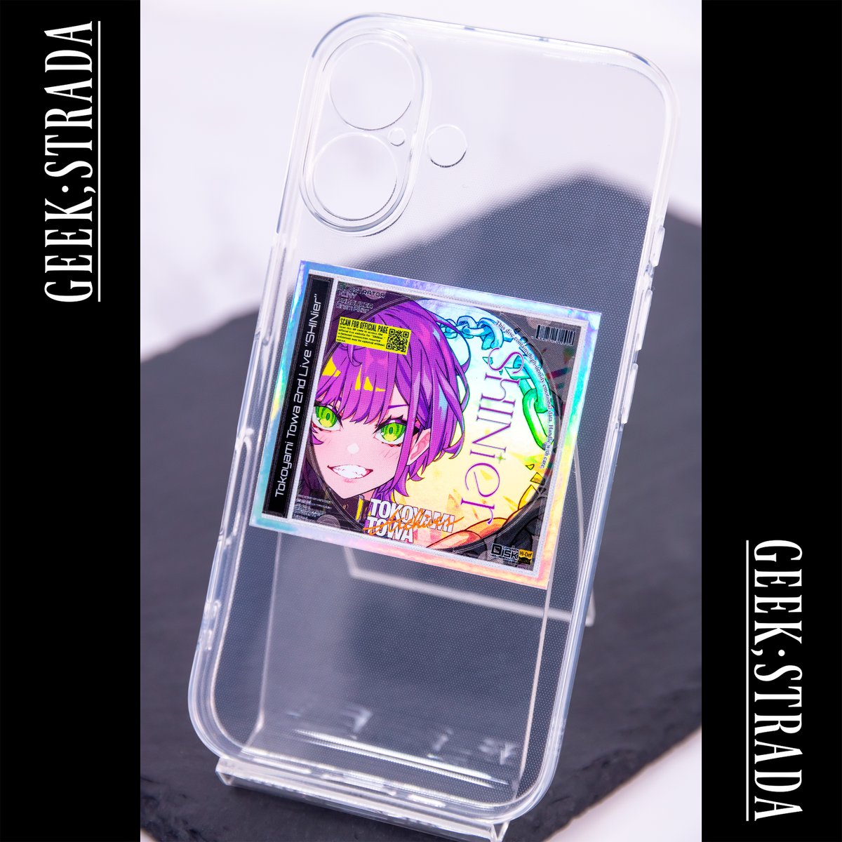 Gram_Aker's tweet photo. 常闇トワ 2nd Live
||◤  SHINier  ◢|| CD-Style
ホログラムステ��カー発送開始👾✨
‧┈┈┈┈┈┈┈┈┈┈┈┈┈‧
▷BOOTH
https://t.co/R0CUuetNjg
‧┈┈┈┈┈┈┈┈┈┈┈┈┈‧
#TOWART https://t.co/P0ohh7aO1b