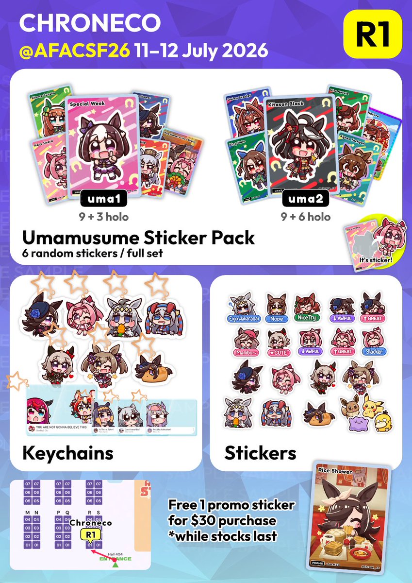 chrone_co's tweet photo. #CSF26 catalog!
Will be at table R1!
see you there!
#AFACSF26 https://t.co/bW7EIrwKxx