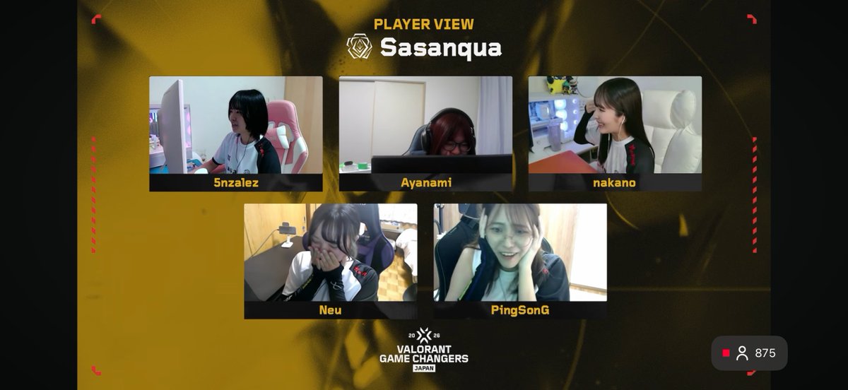Re_Rise_Gaming's tweet photo. 弊社がサポートするSasanqua(@teamSasanqua)
パシフィック出場確定‼️

熱すぎる試合展開でした😂
おめでとうございます！

今後も精一杯サポートさせていただきます！
皆様も一緒にSasanquaの応援よろしくお願いします🙌

#SSQWIN https://t.co/PVayjYjmMr
